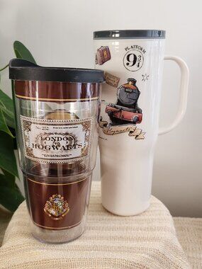Harry Potter Set Of 2 Tumbler Travel Mug Tervis Zak Hogwarts Express